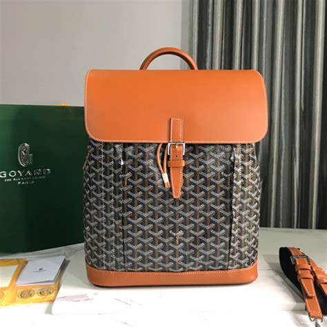 goyard 後背包|頂級訂製 Goyard Alpin “Y”字老花滿印 雙肩背包【4色 .